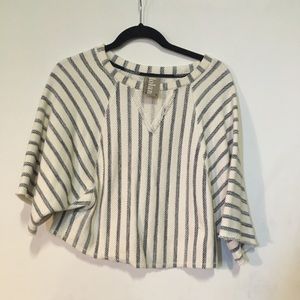 Anthropologie crop top last season